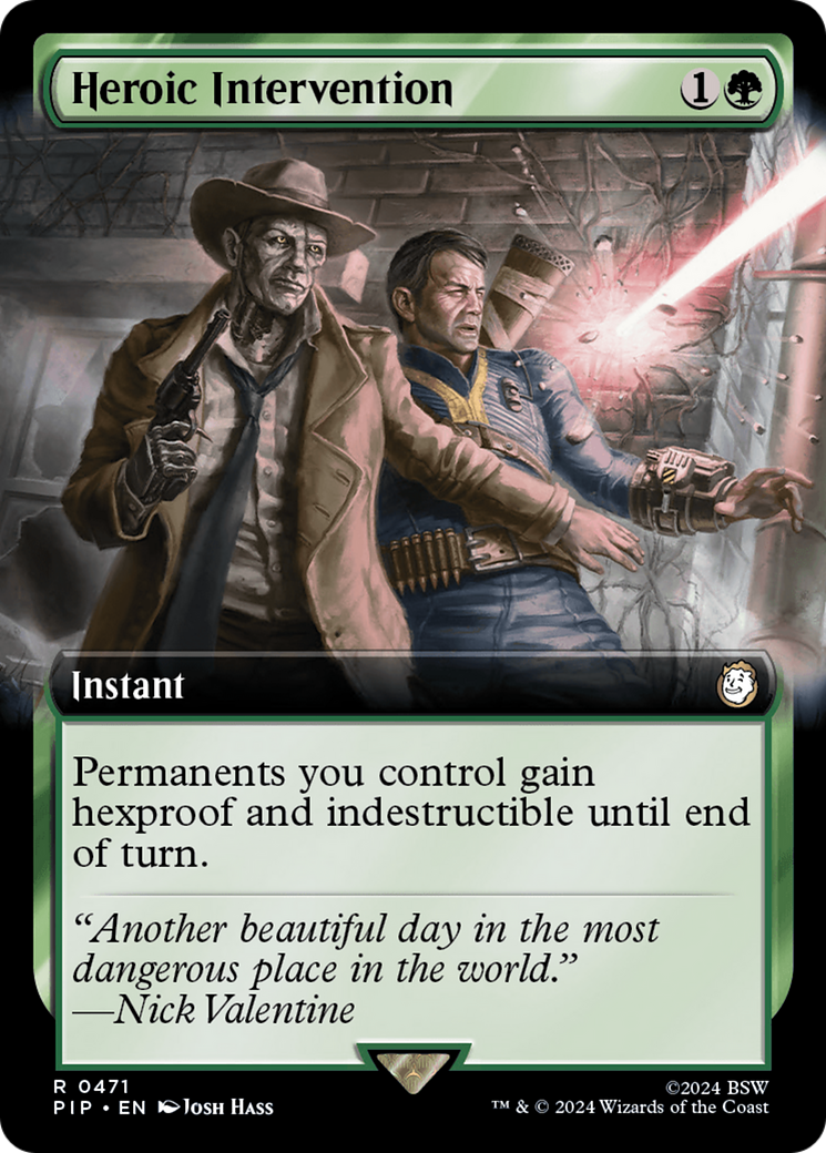 Heroic Intervention (Extended Art) [Fallout] | PLUS EV GAMES 