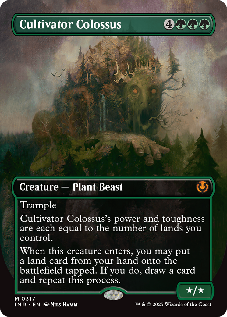 Cultivator Colossus (Borderless) [Innistrad Remastered] | PLUS EV GAMES 