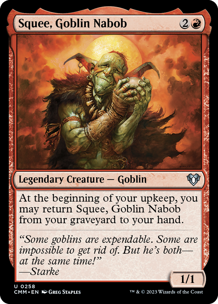 Squee, Goblin Nabob [Commander Masters] | PLUS EV GAMES 