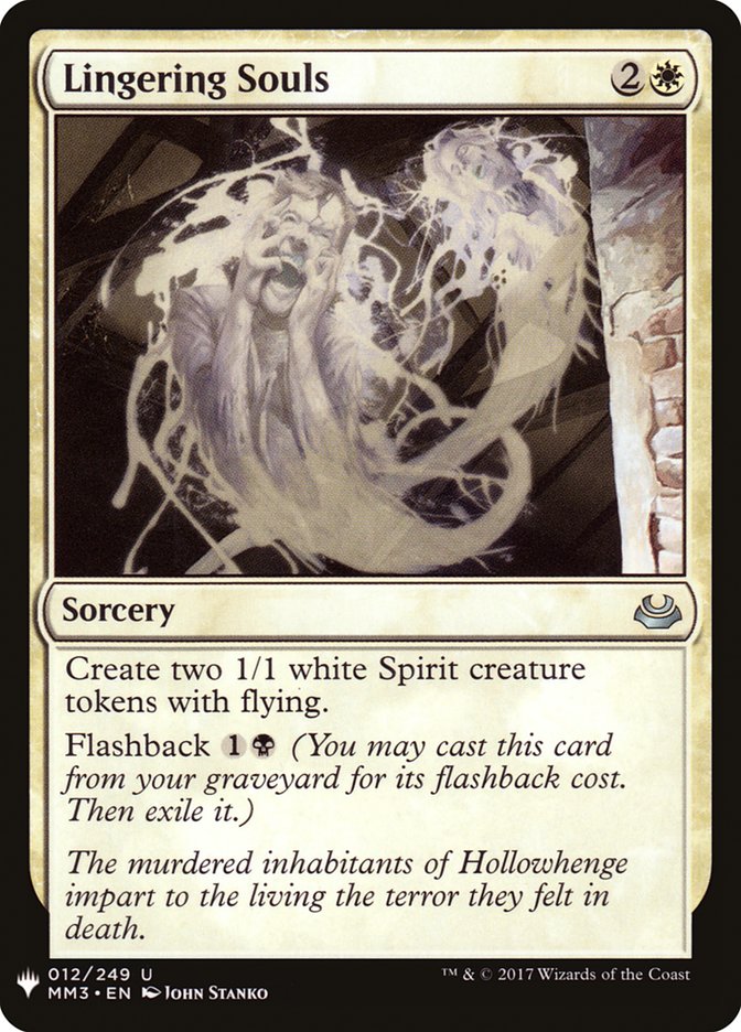 Lingering Souls [Mystery Booster] | PLUS EV GAMES 