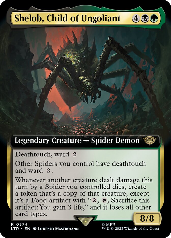 Shelob, Child of Ungoliant (Extended Art) [The Lord of the Rings: Tales of Middle-Earth] | PLUS EV GAMES 