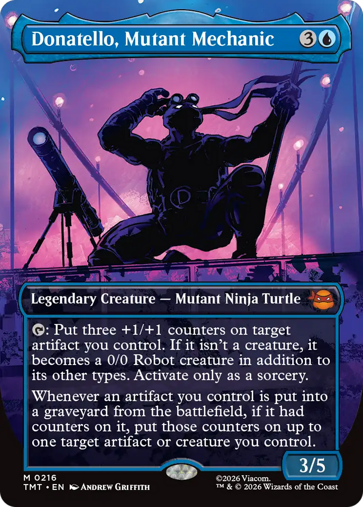 Donatello, Mutant Mechanic (Borderless) [Teenage Mutant Ninja Turtles] | PLUS EV GAMES 