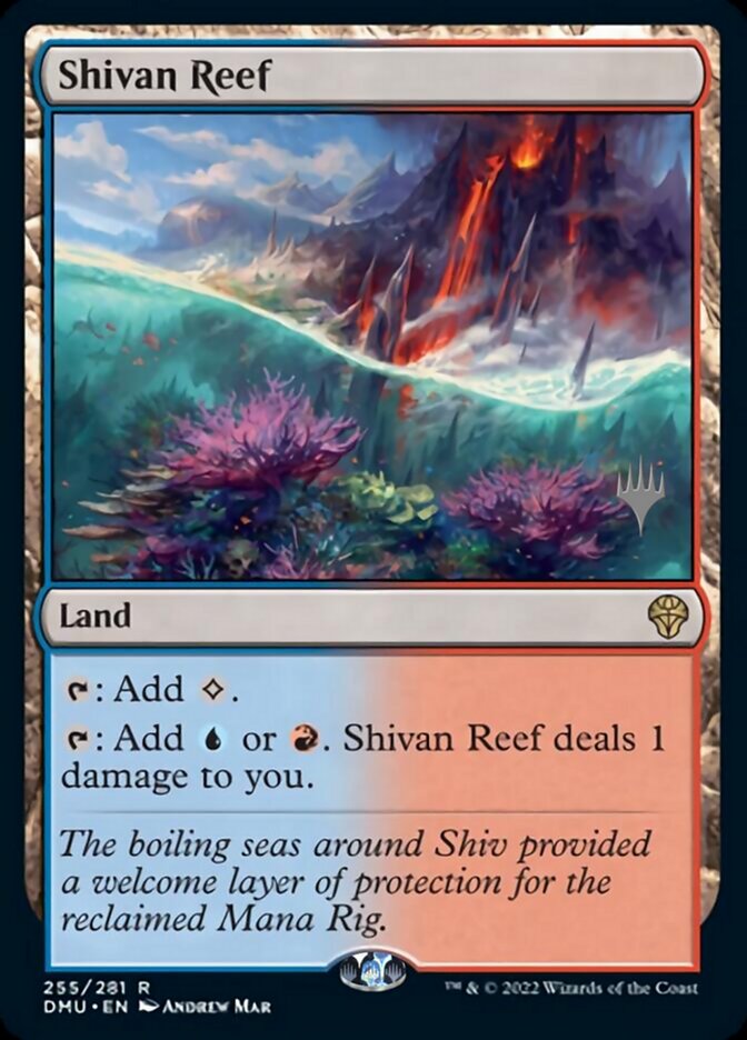 Shivan Reef (Promo Pack) [Dominaria United Promos] | PLUS EV GAMES 