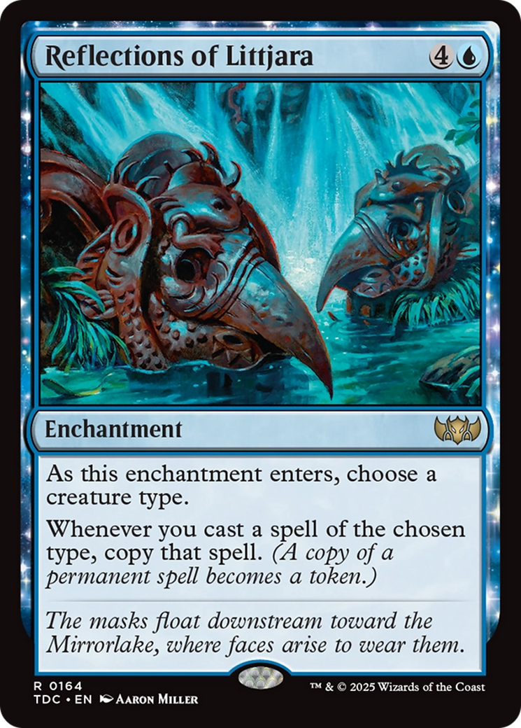 Reflections of Littjara [Tarkir: Dragonstorm Commander] | PLUS EV GAMES 