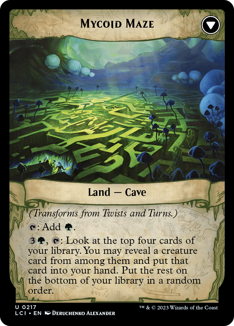 Twists and Turns // Mycoid Maze [The Lost Caverns of Ixalan] | PLUS EV GAMES 