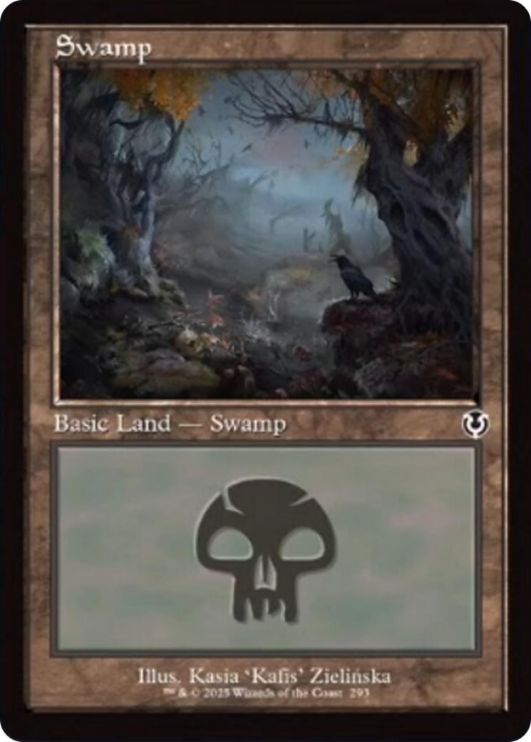 Swamp (293) (Retro Frame) [Innistrad Remastered] | PLUS EV GAMES 