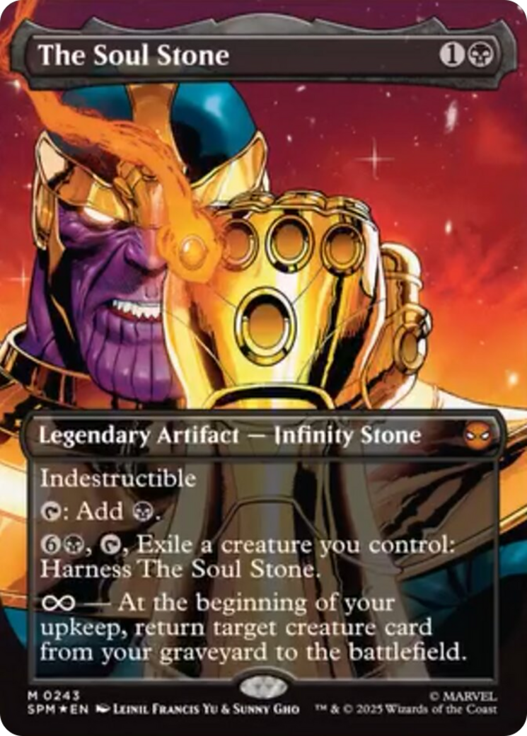 The Soul Stone (Borderless) [Marvel's Spider-Man] | PLUS EV GAMES 