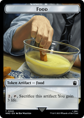 Copy // Food (0026) Double-Sided Token [Doctor Who Tokens] | PLUS EV GAMES 