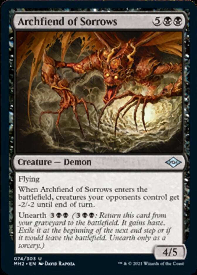 Archfiend of Sorrows [Modern Horizons 2] | PLUS EV GAMES 