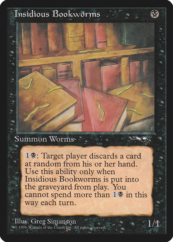 Insidious Bookworms (Multiple Worms) [Alliances] | PLUS EV GAMES 