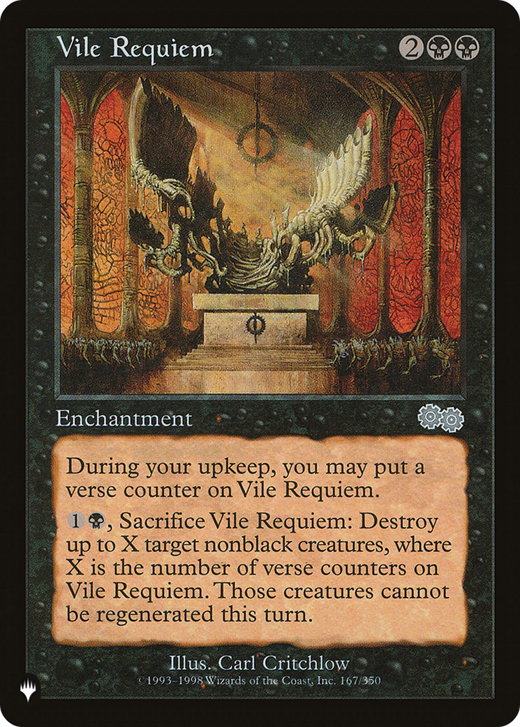 Vile Requiem (USG) [The List Reprints] | PLUS EV GAMES 