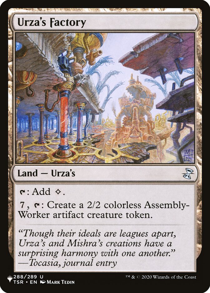 Urza's Factory [The List] | PLUS EV GAMES 