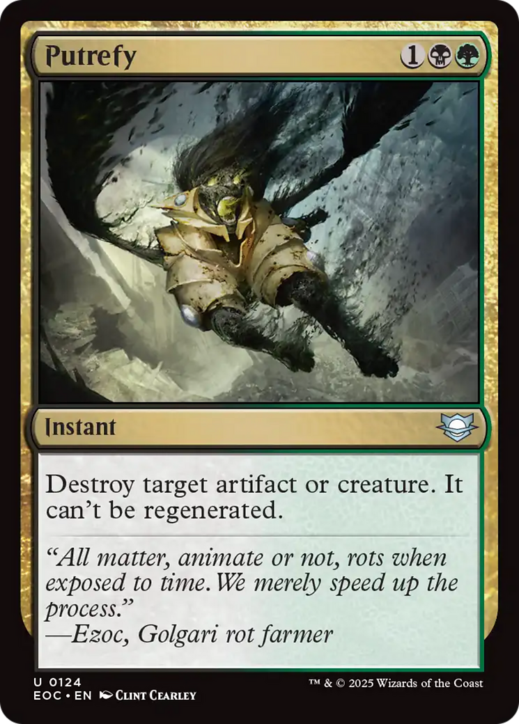 Putrefy [Edge of Eternities Commander] | PLUS EV GAMES 