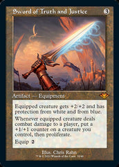 Sword of Truth and Justice (Retro Foil Etched) [Modern Horizons] | PLUS EV GAMES 