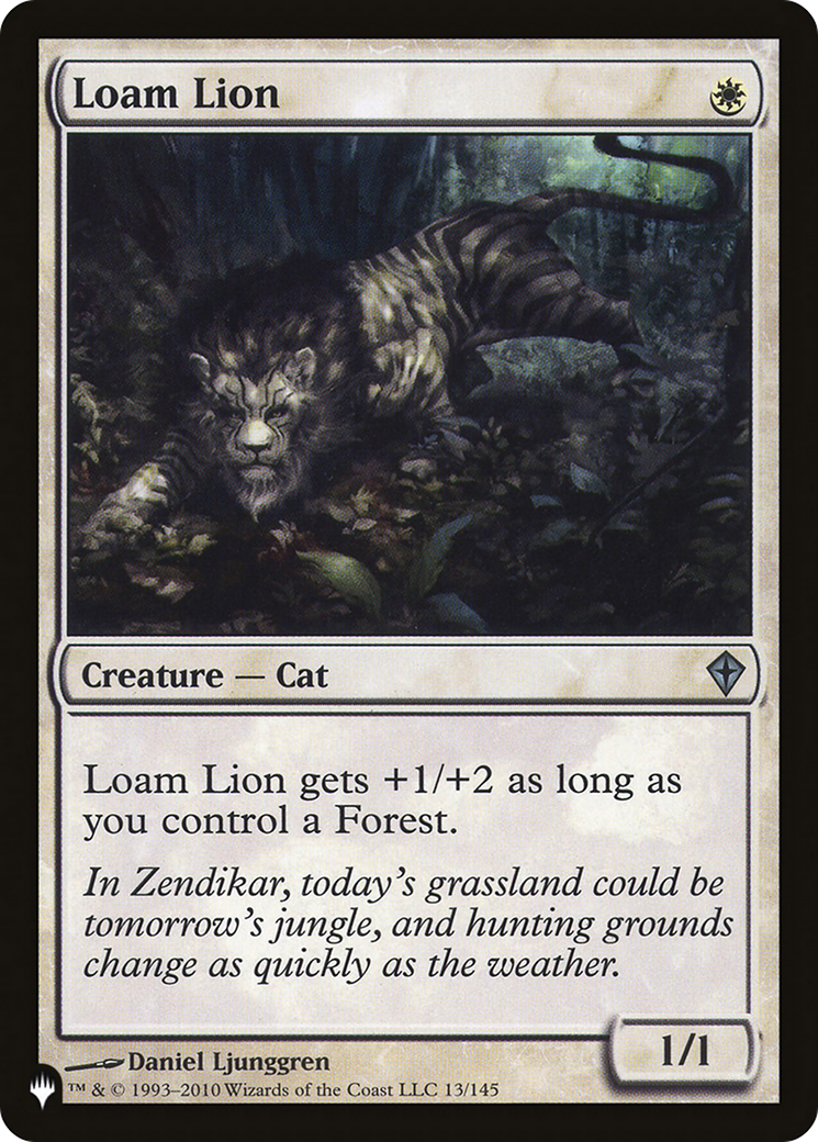 Loam Lion [The List Reprints] | PLUS EV GAMES 