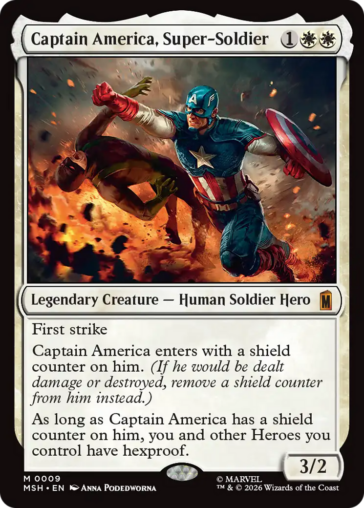 Captain America, Super-Soldier [Marvel Super Heroes] | PLUS EV GAMES 