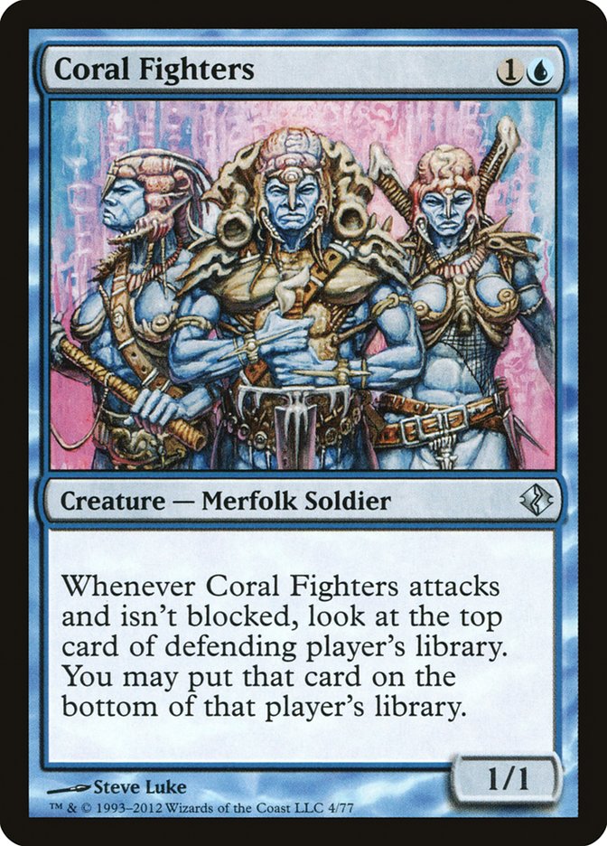 Coral Fighters [Duel Decks: Venser vs. Koth] | PLUS EV GAMES 