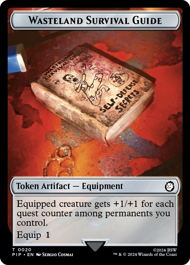 Energy Reserve // Wasteland Survival Guide Double-Sided Token [Fallout Tokens] | PLUS EV GAMES 