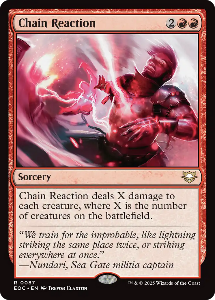Chain Reaction [Edge of Eternities Commander] | PLUS EV GAMES 