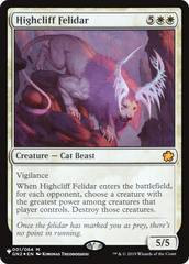 Highcliff Felidar [The List] | PLUS EV GAMES 