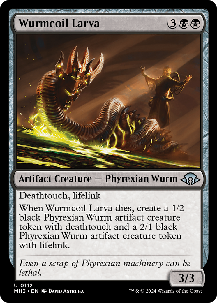 Wurmcoil Larva [Modern Horizons 3] | PLUS EV GAMES 