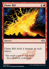 Flame Rift (Foil Etched) [Modern Horizons 2] | PLUS EV GAMES 