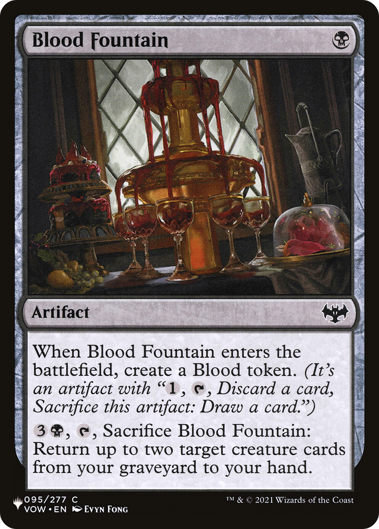 Blood Fountain [The List Reprints] | PLUS EV GAMES 