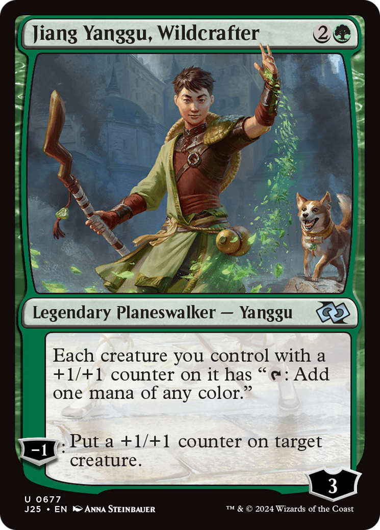 Jiang Yanggu, Wildcrafter [Foundations Jumpstart] | PLUS EV GAMES 