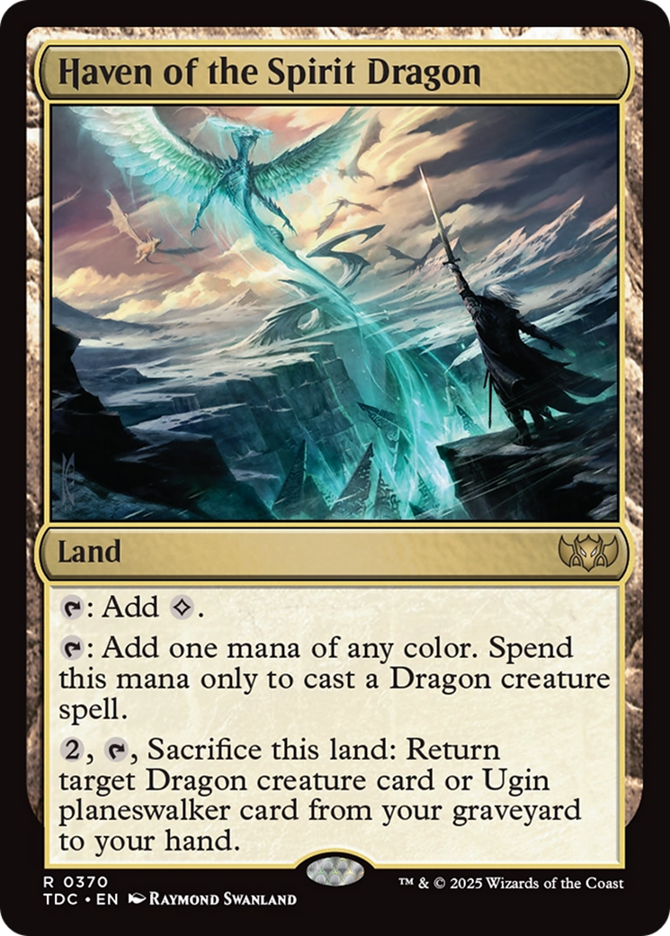 Haven of the Spirit Dragon [Tarkir: Dragonstorm Commander] | PLUS EV GAMES 