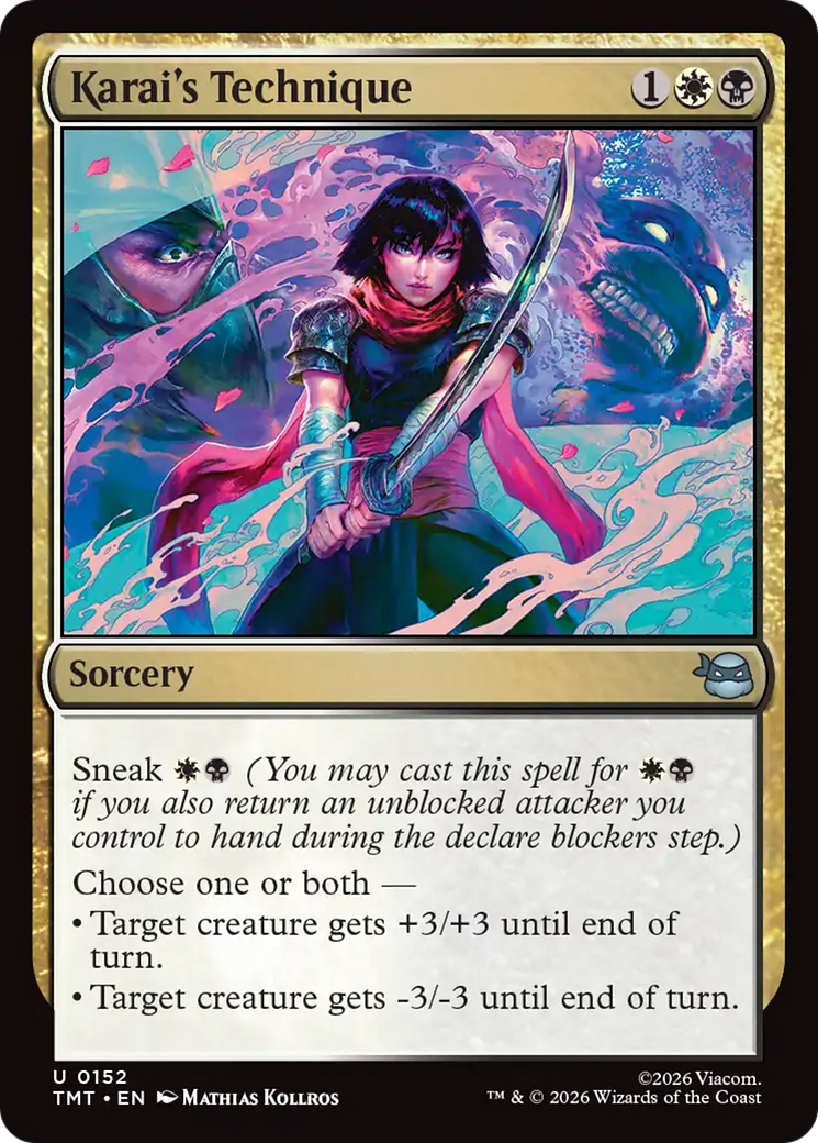 Karai's Technique [Teenage Mutant Ninja Turtles] | PLUS EV GAMES 