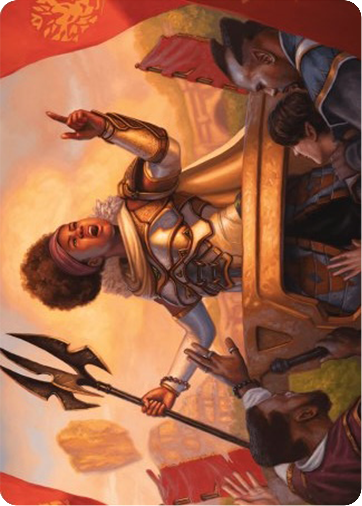 Recruiter of the Guard Art Card [Modern Horizons 3 Art Series] | PLUS EV GAMES 