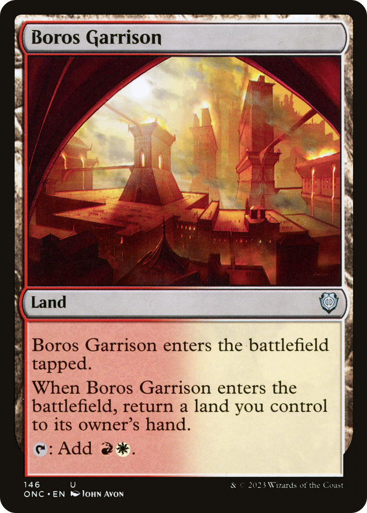 Boros Garrison [Phyrexia: All Will Be One Commander] | PLUS EV GAMES 