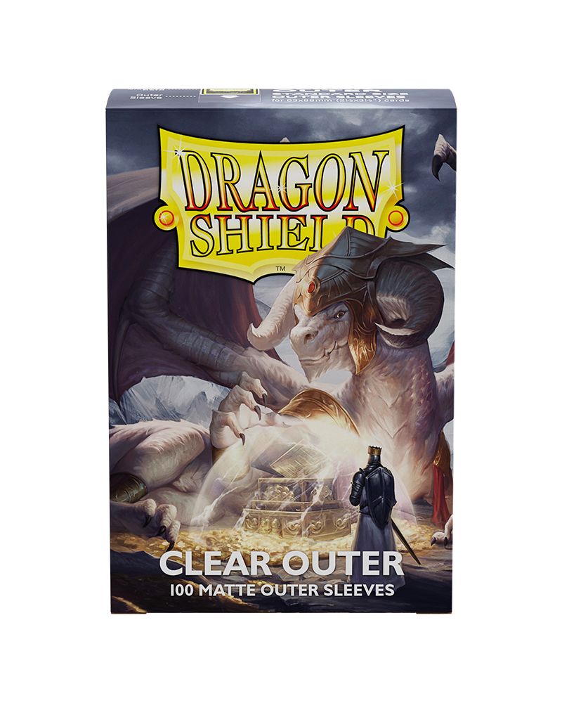 Dragon Shield Clear Outer Matte Sleeves