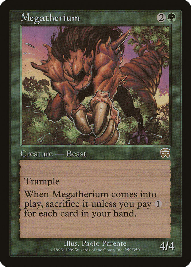 Megatherium [Mercadian Masques] | PLUS EV GAMES 