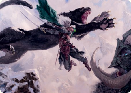 Drizzt Do'Urden Art Card [Dungeons & Dragons: Adventures in the Forgotten Realms Art Series] | PLUS EV GAMES 