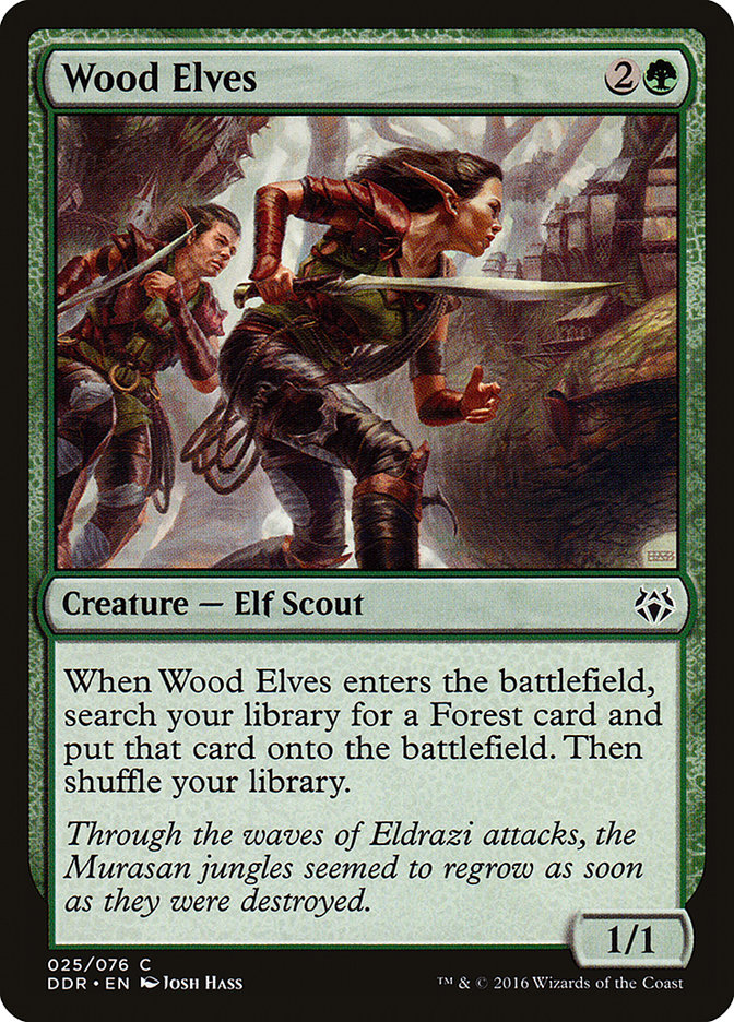 Wood Elves [Duel Decks: Nissa vs. Ob Nixilis] | PLUS EV GAMES 