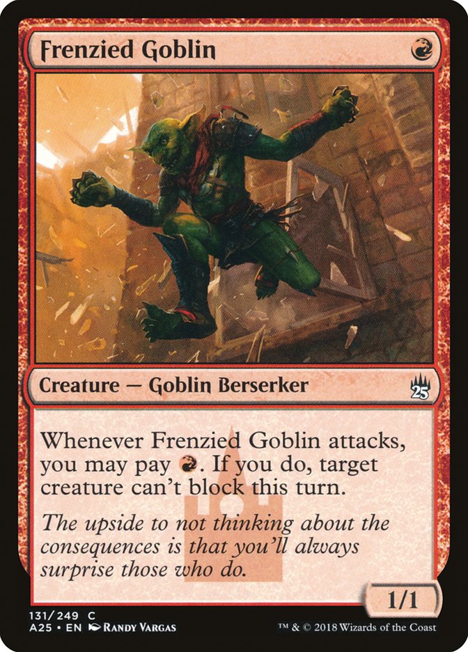 Frenzied Goblin [Masters 25] | PLUS EV GAMES 