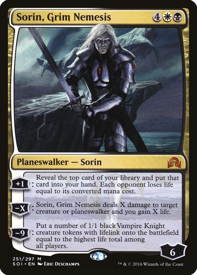 Sorin, Grim Nemesis [Shadows over Innistrad] | PLUS EV GAMES 