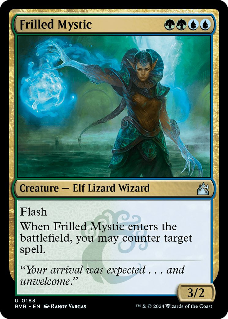 Frilled Mystic [Ravnica Remastered] | PLUS EV GAMES 