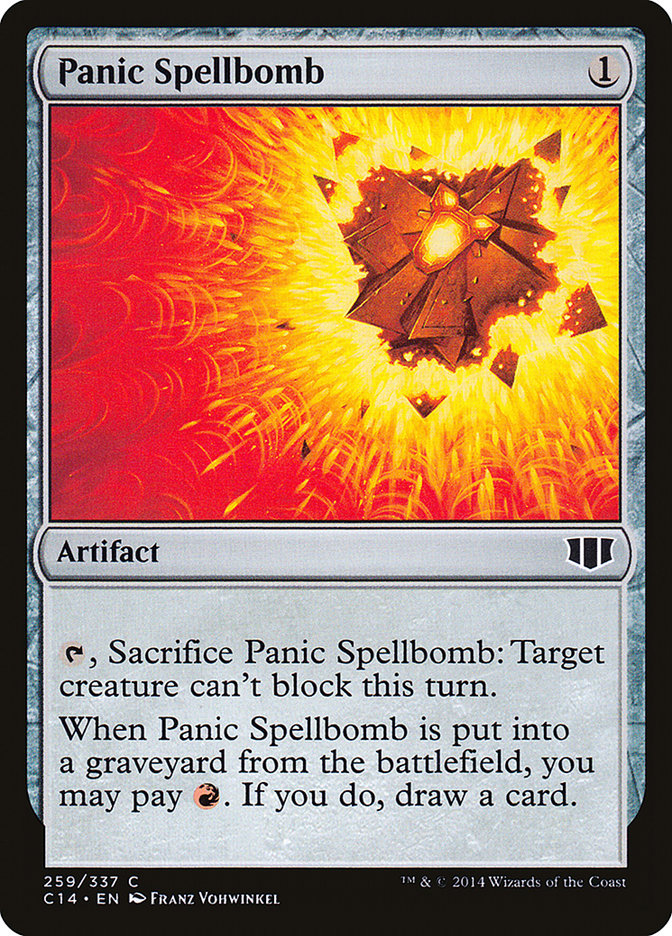 Panic Spellbomb [Commander 2014] | PLUS EV GAMES 