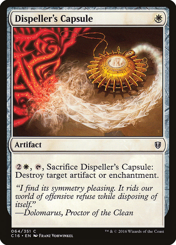 Dispeller's Capsule [Commander 2016] | PLUS EV GAMES 
