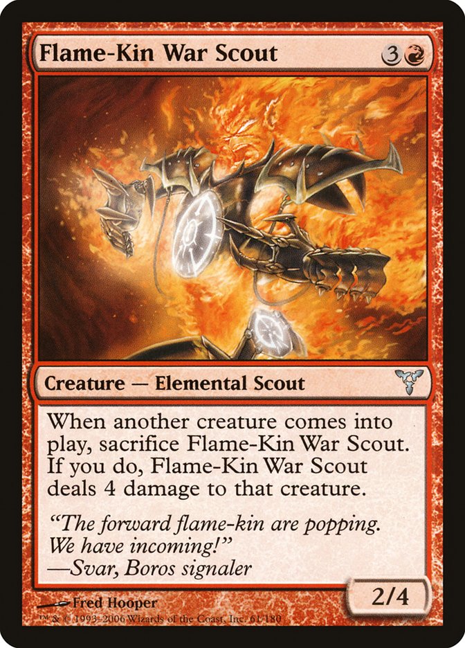 Flame-Kin War Scout [Dissension] | PLUS EV GAMES 