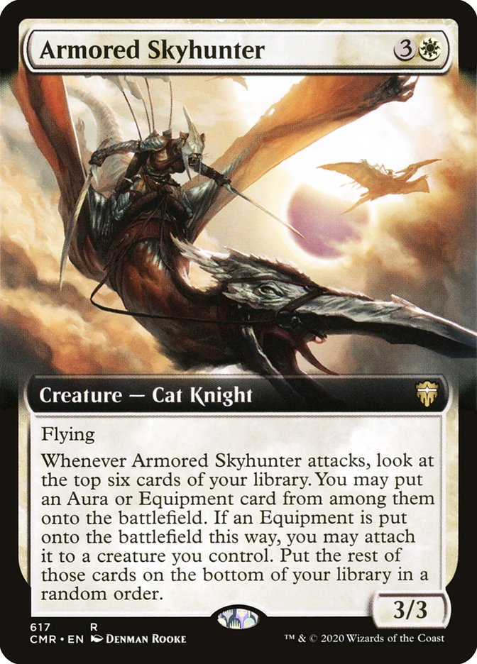 Armored Skyhunter (Extended) [Commander Legends Extended] | PLUS EV GAMES 