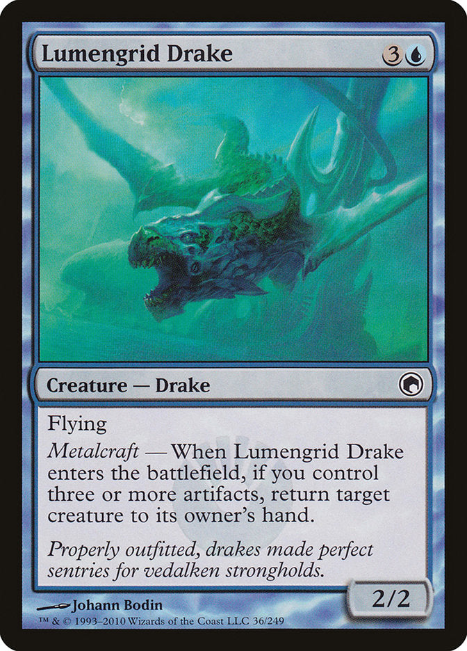 Lumengrid Drake [Scars of Mirrodin] | PLUS EV GAMES 