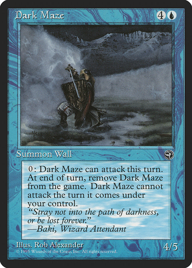 Dark Maze (Baki Flavor Text) [Homelands] | PLUS EV GAMES 