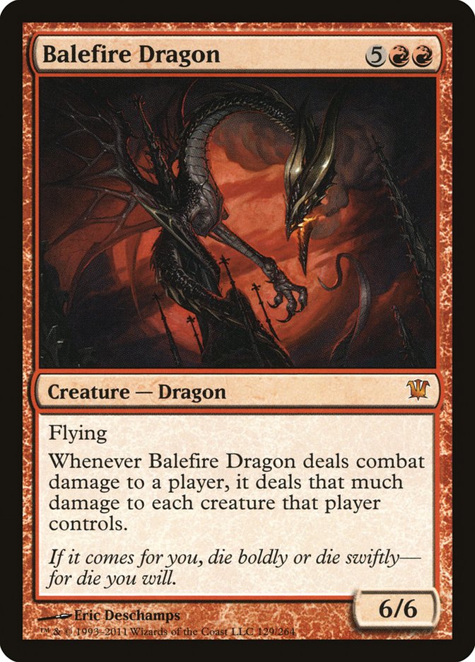 Balefire Dragon [Innistrad] | PLUS EV GAMES 