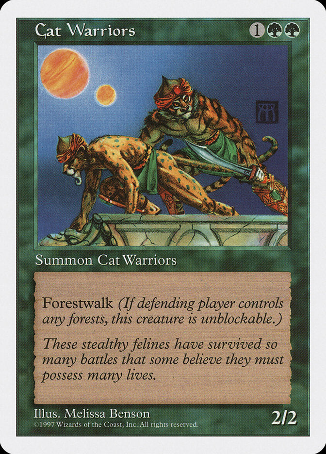 Cat Warriors [Fifth Edition] | PLUS EV GAMES 