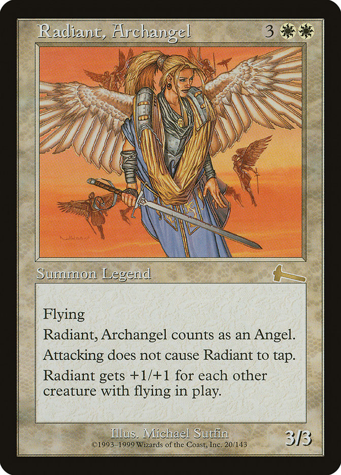 Radiant, Archangel [Urza's Legacy] | PLUS EV GAMES 