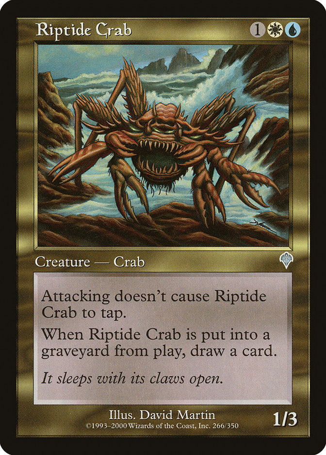 Riptide Crab [Invasion] | PLUS EV GAMES 