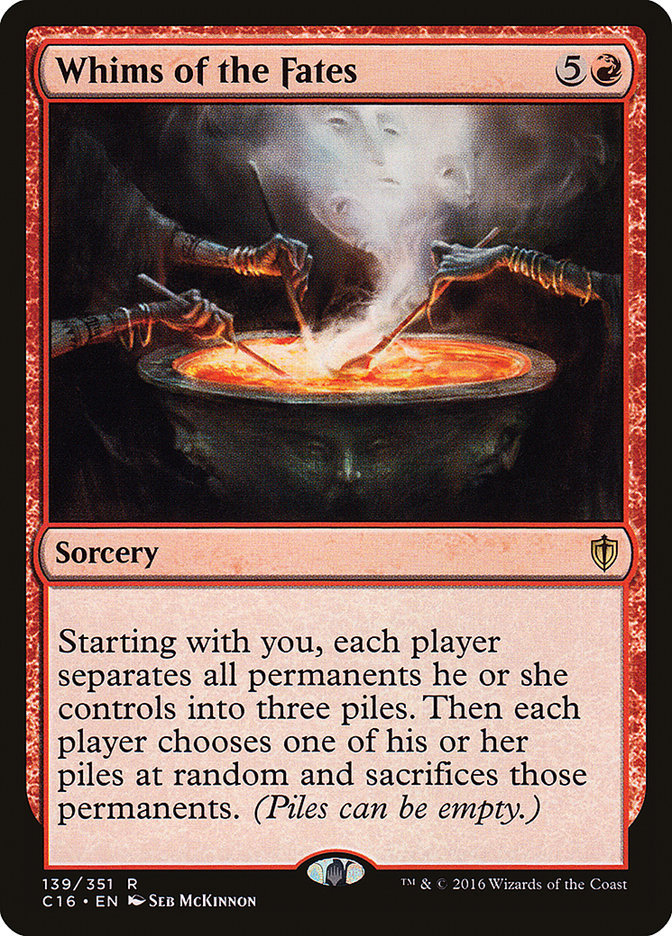 Whims of the Fates [Commander 2016] | PLUS EV GAMES 